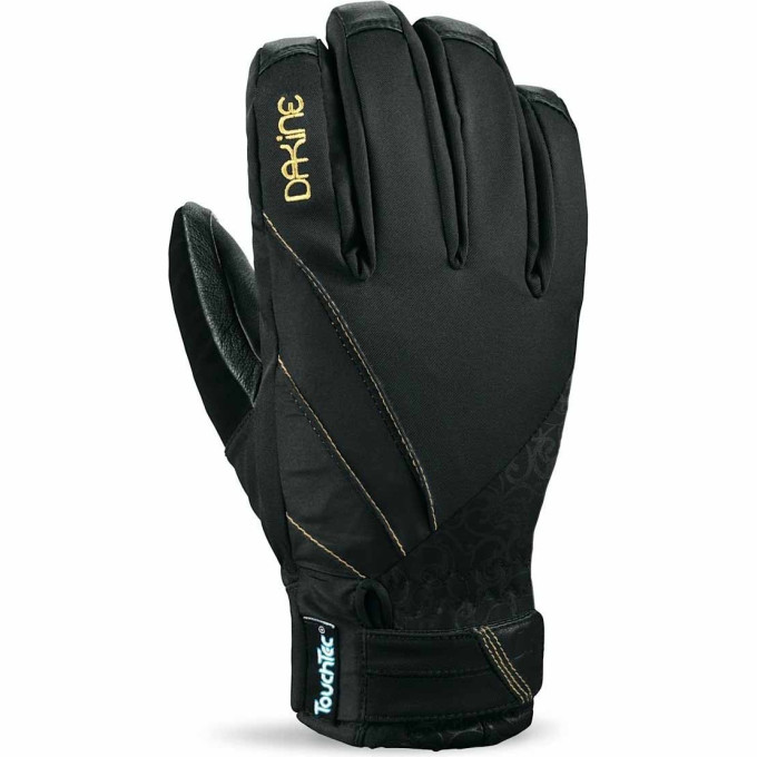 Перчатки женские DAKINE TEMPEST GLOVE BLACK Размер S 1100123 (0610934712353)